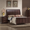 Argonne 5-Piece Queen Bedroom Set - Sleigh Bed, Wenge Wood - WI-CJ8-QUEEN-BEDROOM-SET