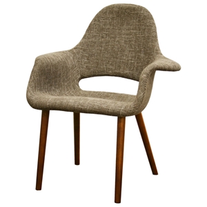 Forza Twill Mid-Century Style Chair 
