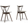Mercer Modern Wood Dining Chair - Dark Brown - WI-DC-768-DARK-BROWN