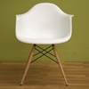 Pascal White Plastic Chair - WI-DC-866