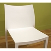 Odele White Plastic Chair - WI-DR82138