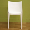 Odele White Plastic Chair - WI-DR82138
