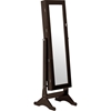 Wessex Floor Jewelry Armoire - Brown - WI-GLD13318-BROWN
