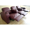 Showtime 3-Seat Leather Theater Sectional - WI-HT638-3-SEAT