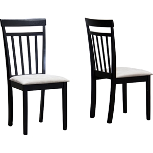 Jet Warm Dining Chair - Dark Brown (Set of 2) 