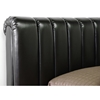 Kent Dark Brown Upholstered Queen Platform Bed - WI-KENT-QUEEN-BED-107