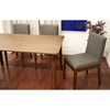 Mier Brown 5 Pieces Modern Dining Set - WI-MIER-SET-5PC