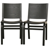 Nes Wooden Side Chair in Black - WI-NES-DC-110