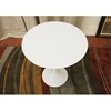 Immer White Mid-Century Style End Table - WI-RT-335-X