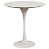 Immer White Mid-Century Style End Table - WI-RT-335-X