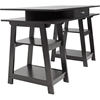 Trenton 1 Drawer Desk - Dark Brown - WI-RT288-OCC