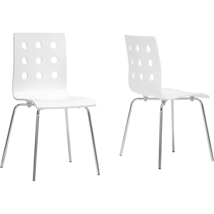 Celeste Dining Chair - White (Set of 2) 