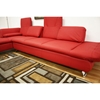 Misha Red Leather Modern Sectional with Chaise - WI-SF492C-RED