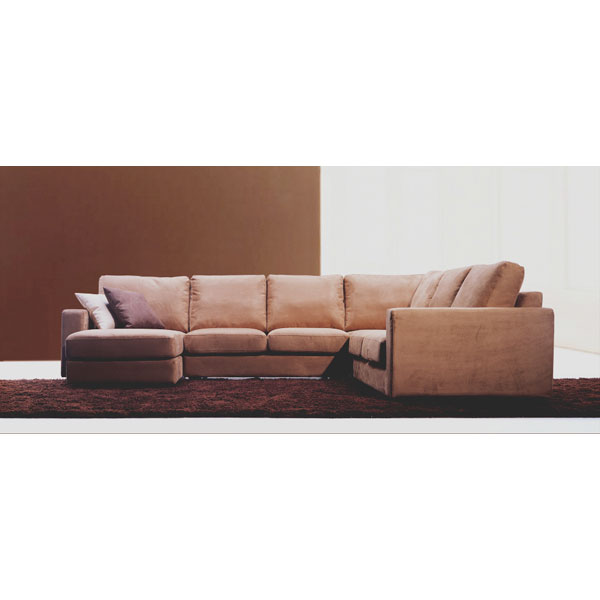 Sofia Harvest Sectional with Chaise 