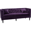 Rylee 2-Piece Sofa Set - Purple - WI-TSF-8127-PURPLE-VELVET-2PC-SET