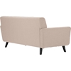 Oscar Upholstered Sofa - Button Tufted, Beige - WI-TSF-8128-3-SF-BEIGE