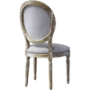 Clairette Accent Chair - Round Back, Beige - WI-TSF-9315-BEIGE-CC