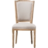 Cadencia Fabric Upholstered Dining Side Chair - Beige, Natural - WI-TSF-9341B-BEIGE-DC