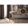 Louis Upholstered Barstool - Beige - WI-TSF-9347