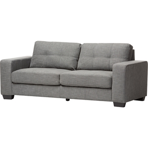 Westerlund Upholstered Sofa - Tufted, Gray 