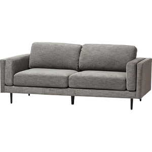 Brittany Fabric Upholstered Sofa - Gray 