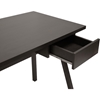 Frommes 1 Drawer Desk - Dark Brown - WI-WI4892