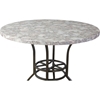 Vittoria Round Table - Antique Brown - WI-WR-BT150-S-TABLE