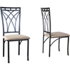 Mirabella Dining Chair - Black, Tan (Set of 2) - WI-WR-D091-CHAIR