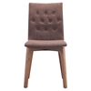 Orebro Dining Chair - Tufted, Tobacco - ZM-100070
