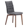 Orebro Dining Chair - Tufted, Graphite - ZM-100071