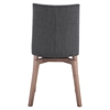 Orebro Dining Chair - Tufted, Graphite - ZM-100071