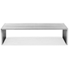 Novel Long Coffee Table - Stainless Steel - ZM-100083