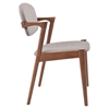 Brickell Dove Gray Dining Chair - ZM-100113