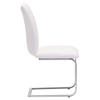 Anjou Dining Chair - White - ZM-100121