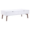 Padre Coffee Table - Walnut and White - ZM-100148
