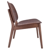 Priest Lounge Chair - Walnut - ZM-100152