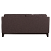 Chicago Tufted Sofa - Charcoal and Burnt Orange - ZM-100174