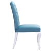 Bourbon Dining Chair - Blue Velvet - ZM-100225