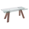 Wonder Extension Dining Table - Walnut - ZM-100263