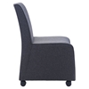Whittle Dining Chair - Dark Gray - ZM-100266