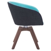 Wander Dining Chair - Blue and Gray - ZM-100268
