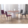 Query Dining Table - Walnut and White - ZM-100271