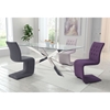 Hyper Dining Chair - Tufted, Purple - ZM-100287