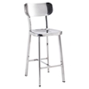 Winter Counter Chair - Stainless Steel - ZM-100302