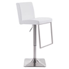 Puma Bar Chair - Adjustable, White - ZM-100311