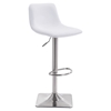 Cougar Bar Chair - Adjustable, White - ZM-100313