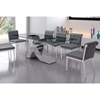 Wave Dining Table - Chrome - ZM-100350