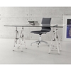 Lado Office Desk - Chrome - ZM-100356