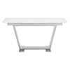 St Charles Extension Dining Table - White - ZM-102130