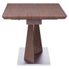 Jaques Extension Dining Table - Walnut - ZM-107859